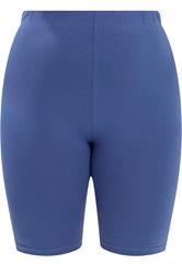 YOURS Plus Size Cobalt Blue Shorts | Yours Clothing 5