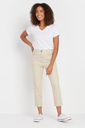 M&Co Cream Cropped Jeans | M&Co 1