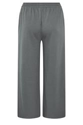 LIMITED COLLECTION Plus Size Grey Wide Leg Joggers | Yours Clothing 2