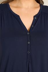 EVANS Plus Size Navy Blue Vest Top | Evans 4