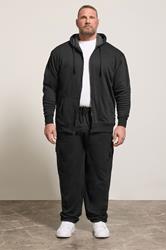 KAM Black Cargo Joggers | BadRhino 2