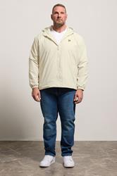 LYLE & SCOTT Big & Tall Off-White Hooded Jacket | BadRhino 1