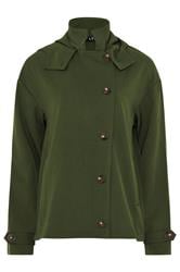 LTS Tall Women's Olive Green Utility Jacket | Long Tall Sally 7