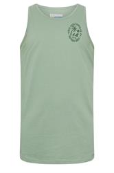 BadRhino Big & Tall Green Graphic Vest Top