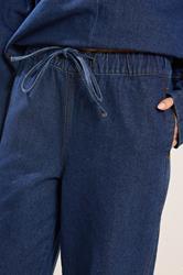 PixieGirl Petite Women's Dark Blue Pull On Barrel Jeans | PixieGirl 6