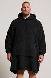 BadRhino Big & Tall Black Blanket Hoodie | BadRhino 3