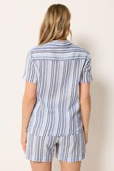 LTS Tall Women's Blue & White Stripe Shirt | Long Tall Sally 4