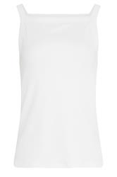 LTS Tall Women's 2 PACK White Stripe High Neck Ribbed Vest | Long Tall Sally 9