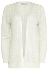 M&Co Black Pointelle Detail Knit Cardigan | M&Co 5