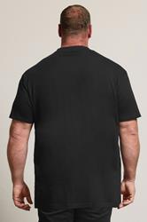 BadRhino Big & Tall Black & Blue Extra Long Iron Maiden Graphic T-Shirt | BadRhino 2