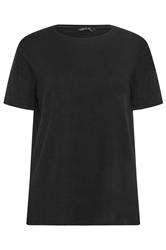 M&Co Black Cotton T-Shirt