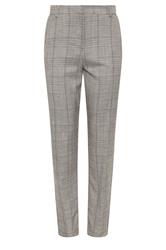 M&Co Brown Check Tailored Straight Leg Trousers | M&Co 5