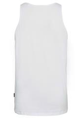 BadRhino Big & Tall White Extra Long Plain Vest Top | BadRhino 6