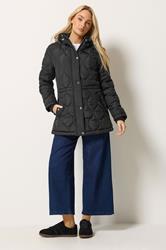 M&Co Black Quilted Jacket | M&Co 1