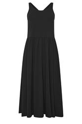 M&Co Robe mi-longue noire sans manches