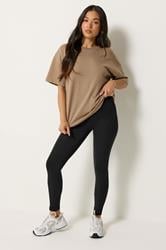 PixieGirl Petite Women's 2 PACK Black Basic Leggings | PixieGirl 2