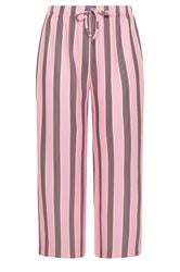 LIMITED COLLECTION Plus Size Pink Striped Wide Leg Trousers | Yours Clothing 5