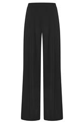 LTS Tall Black Pleated Palazzo Wide Leg Trousers