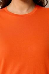 YOURS Plus Size Orange Short Sleeve Core T-Shirt | Yours Clothing 4
