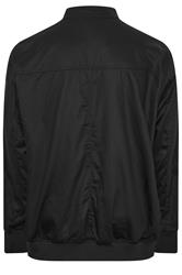 D555 Big & Tall Black Harrington Jacket | BadRhino 4