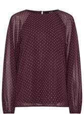 LTS Tall Women's Red Polka Dot Top | Long Tall Sally 5