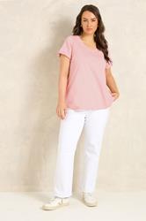 EVANS ESSENTIAL 3 Pack Black & Berry T-Shirts | Evans 2