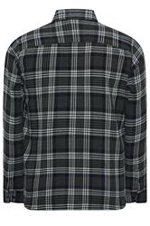BadRhino Big & Tall Green Check Long Sleeve Shirt | BadRhino 2