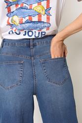LTS Tall Women's Blue Barrel Leg Jeans | Long Tall Sally 4