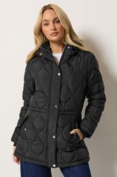 M&Co Black Quilted Jacket | M&Co 3