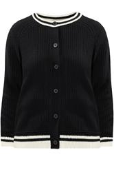 YOURS Plus Size Black Long Sleeve Knitted Cardigan | Yours Clothing 5