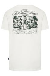 BadRhino Big & Tall White 'The Tuskstone Manor' Graphic T-Shirt | BadRhino  7