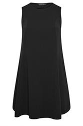 LIMITED COLLECTION Plus Size Black Seam Detail Dress | Yours Clothing 5