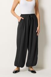 LTS Tall Women's Black Balloon Trousers | Long Tall Sally 1