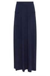 LTS Tall Navy Blue Fit & Flare Jersey Maxi Skirt | Long Tall Sally  5