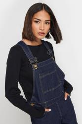 PixieGirl Petite Women's Indigo Blue Straight Leg Cotton Dungarees | PixieGirl 4