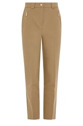 STAR Natural Brown Tailored Straight Leg Trousers