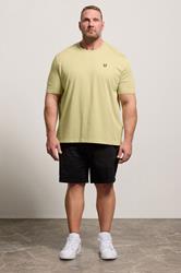 LYLE & SCOTT Big & Tall Herb Green Core T-Shirt | BadRhino 1