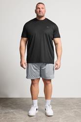 BadRhino Big & Tall Black Active T-Shirt | BadRhino 1