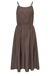 PixieGirl Petite Chocolate Brown Midi Dress