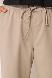 YOURS Plus Size Natural Brown Cropped Denim Trousers | Yours Clothing 4