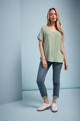 M&Co Blue Mid Wash Boyfriend Jeans | M&Co 3