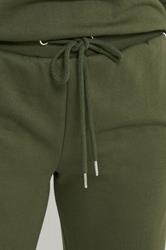 LTS Tall Women's Khaki Green Pipe Wide Leg Trousers | Long Tall Sally 4
