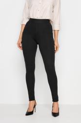 Tall Women's Black Ponte Leggings | Long Tall Sally 3