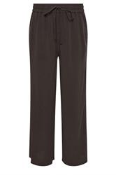 M&Co Chocolate Brown Wide Leg Trousers