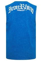 IronRhino Big & Tall Cobalt Blue Old English Vest | BadRhino 7