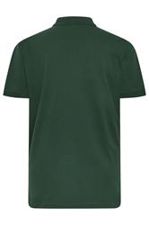 LYLE & SCOTT Big & Tall Dark Green Core Polo Shirt | BadRhino 4