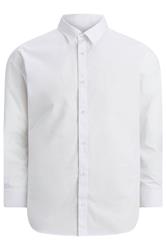 JACK & JONES Big & Tall White Long Sleeve Shirt