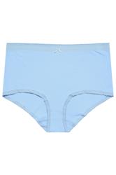 YOURSET 5 PACK Plus Size Blue Seaside Full Briefs | Yours Clothing 8