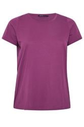 YOURSET 3 PACK Plus Size Purple & Blue Core T-Shirts | Yours Clothing 8