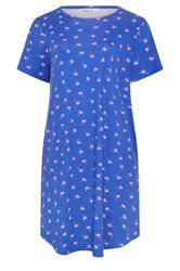 YOURSET 2 PACK Plus Size Pink Soft Touch Palm Tree Nightdresses | Yours Clothing 10